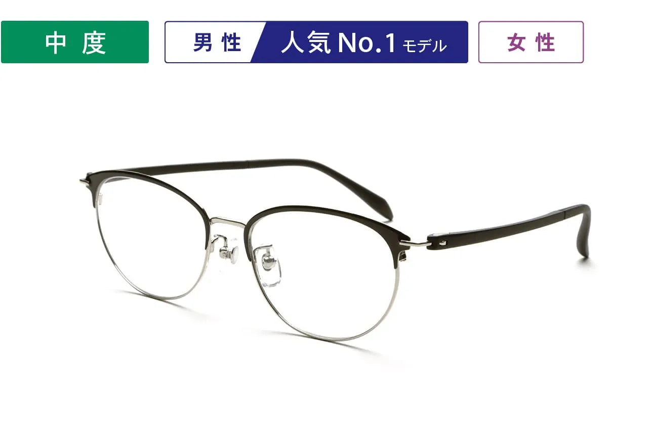 ピントグラス 女性用 PG‐709‐PK ピンク 中度 0.6〜 2.5D - 老眼鏡 